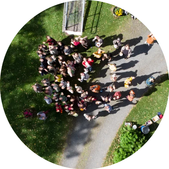 Nordic Permaculture Festival aerial